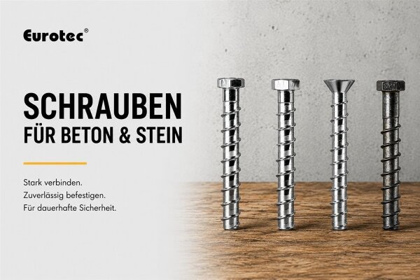 Schrauben Beton Stein