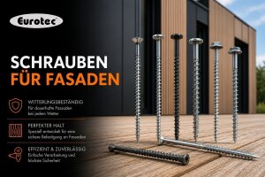 Schrauben Fassaden