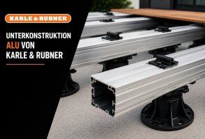 Unterkonstruktion ALU Karle & Rubner