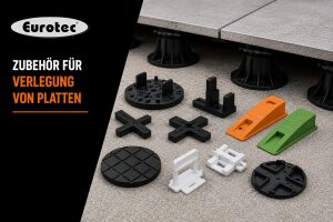 Zubehör für Verlegung von Platten