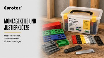 Montagekeile & Justierklötze