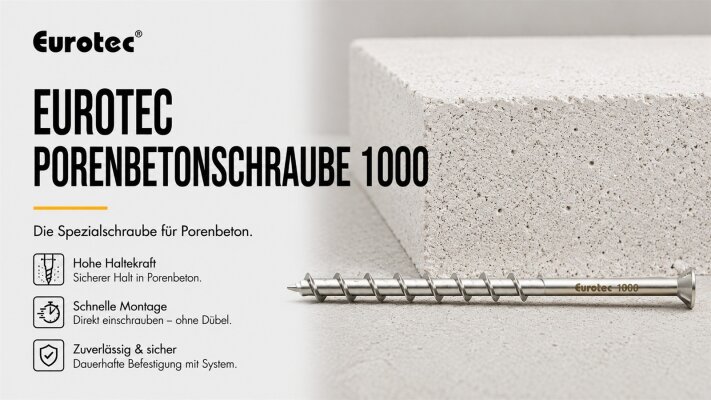 Porenbetonschraube