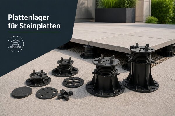 Plattenlager für Steinplatten
Plattenlager sind...