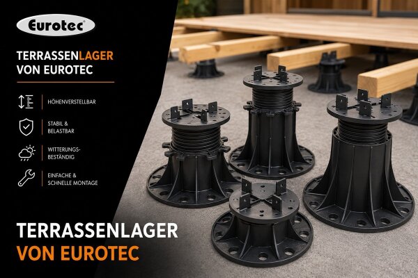 Terrassenlager
Terrassenlager – auch Stelzlager...