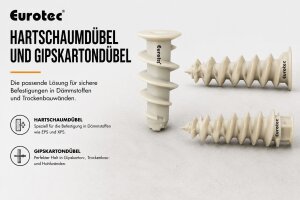 Hartschaum  & Gipskartondübel