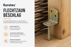 Flechtzaunbeschlag