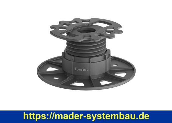 Eurotec Verstellfuß Base M mit L-Adapter Aufbauhöhe: 35 - 60 mm VE:50