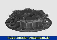 Eurotec Verstellfuß GIANT M Aufbauhöhe: 55 -...