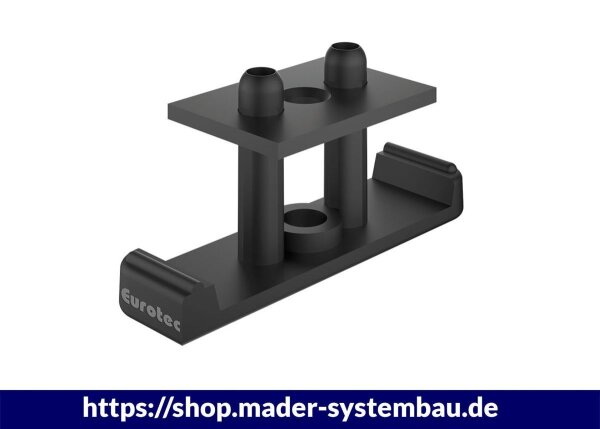 Eurotec Bohrschraube TX 20 5,0 x 35mm schwarz, inkl. Bit VE:100