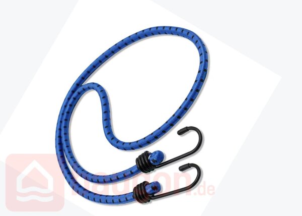 Eurotec Gummiseil mit Haken Länge 1000 mm, Ø 8 mm VE:2