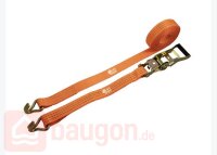 Eurotec Zurrgurt mit Ratsche und Spitzhaken 8 m x 50 mm VE:1