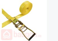 Eurotec Zurrgurt mit Ratsche und Spitzhaken 8 m x 50 mm VE:1