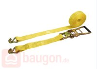 Eurotec Zurrgurt mit Ratsche und Spitzhaken 8 m x 50 mm VE:1