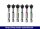 Eurotec Magnet-Bit-Set 50 mm; TX 10 weiß VE:5