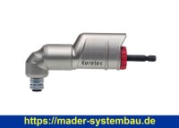 Eurotec Winkelschraubvorsatz inkl. 3 Bits (TX20, TX25...