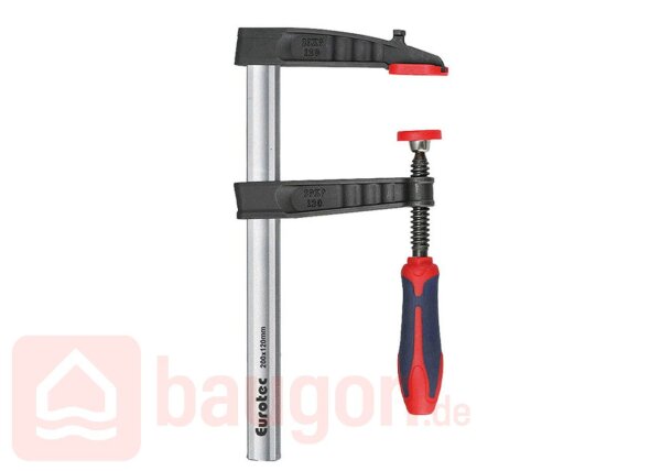 Eurotec Stahlschraubzwinge* 200 x 120 mm VE:1