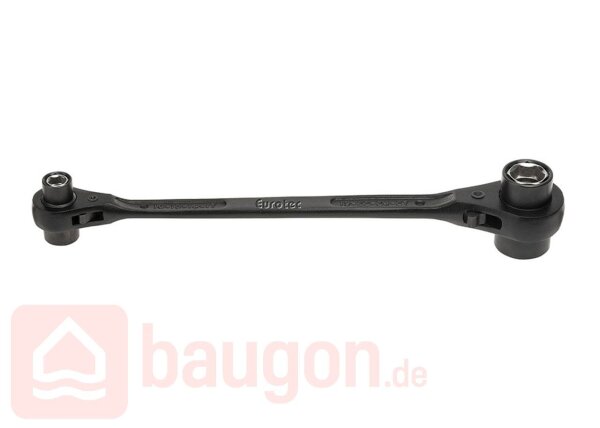 Eurotec Universal-Multi-Ratsche 10-13-14-17-19-22-24-27 VE:1