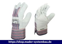 Eurotec Arbeitshandschuhe E1100 XL Universal - Leder VE:12