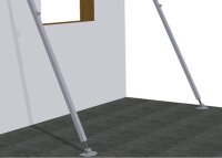 Eurotec Wandstütze 1600 - 3000 mm VE:1