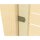 Eurotec Flechtzaunbeschlag L-Form; gelb verzinkt 83 x 27 x 34 x 36 t 2 mm VE:4