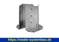 Eurotec Trennbare Pfostenträger 80 x 80 x 150 mm VE:1