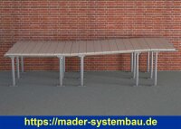 Eurotec Robusto Terrassenfuß HV 500 + 350 ohne...