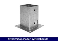Eurotec Aufschraubhülse für Vierkantpfosten...