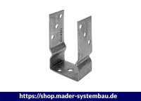 Eurotec U-Pfostenträger Gabelweite 71 mm VE:1
