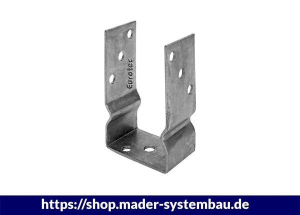 Eurotec U-Pfostenträger Gabelweite 91 mm VE:1