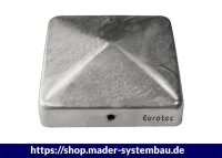 Eurotec Pfostenkappe Pyramide 91 mm Feuerverzinkt VE:1