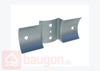 Eurotec Rundholzverbinder galv. Verzinkt 70 x 200 x 25 mm VE:1