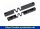 Eurotec Terrassengleiter Mini; 14 x 10 x 140 mm PA 6.6 mit 30% Glasfaser VE:200