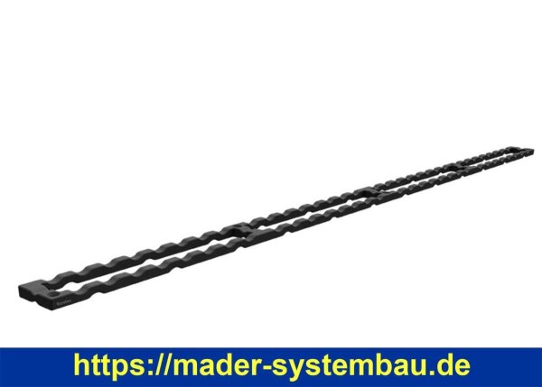 Eurotec Dista-Leiste 2.0 30 x 7 x 700 mm (B x H x L) VE:50