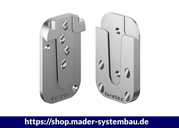 Eurotec Magnus S 50 x 60 mm, Im Set á 20 = 10 Verbinder im Set á 10 Verbinder, inkl. Schrauben VE:10