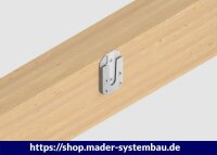 Eurotec Magnus S 50 x 100 mm, Im Set á 20 = 10 Verbinder im Set á 10 Verbinder, inkl. Schrauben VE:10