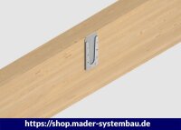 Eurotec Magnus L 110 x 220 mm, Im Set á 8 = 4 Verbinder im Set à 4 Verbinder, inkl. Schrauben VE:4