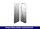 Eurotec Magnus L 110 x 380 mm; Im Set á 8 = 4 Verbinder im Set à 4 Verbinder, inkl. Schrauben VE:4
