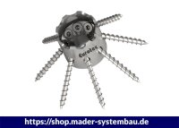 Eurotec Ideefix 40 Ø 40 mm, inkl. Schrauben 6,0 x...