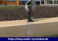 Eurotec Hebefix Ø40mm Zink Nickel inkl. Schrauben...