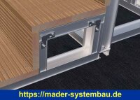 Eurotec 90° Profilverbinder 52 x 52 x 18,5 mm  VE:10