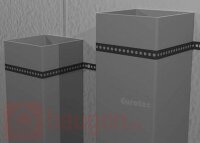 Eurotec Montagelochband kunststoffbeschichtet 10m Rolle...