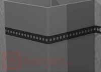 Eurotec Montagelochband kunststoffbeschichtet 10m Rolle Breite x Stärke(mm) 19 x 3,0 Loch: Ø6,5mm VE:5