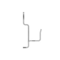 Eurotec Fassadenclip Rhombus inkl. Metallclip- und Fixpunktschraube, Bit TX20 VE:200