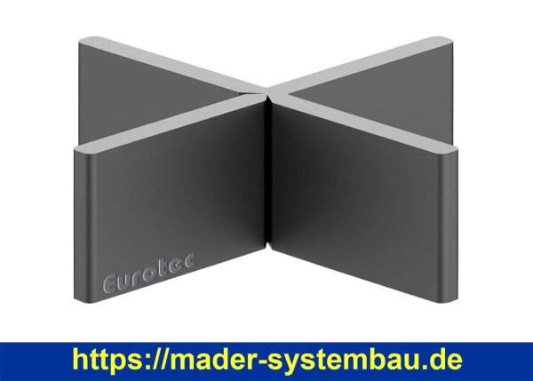 Eurotec Steinplatten-Fugenkreuz 5/30mm Fugenmaß: 5 mm ; Höhe: 30 mm VE:100