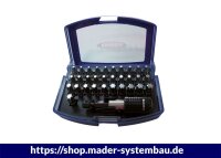 Eurotec Bit-Box mit Gürtelclip 31 TX Bits +...