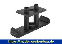 Eurotec Alu-Systemhalter Twin inkl. Schrauben und Bit VE:200