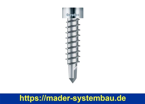 Eurotec Thermofixschraube Bohrspitze; Edelstahl gehärtet; TX20 4,2 x 22 mm VE:100