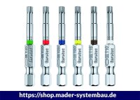 Eurotec Bit-Set 50 mm; TX 30 rot VE:20