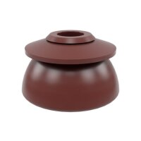 Eurotec EPDM Glockendichtung universell; A2; RAL3009 sienna-rot  VE:100