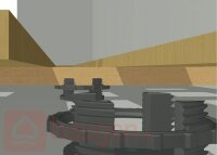 Eurotec Cradle-System Aufbauhöhe: 1,0 - 4,5 cm VE:50